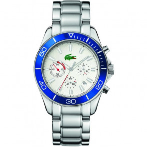 Lacoste bracelet de montre 2010449 / 2010445 / LC-31-1-27-0155 Métal Acier inoxydable 22mm