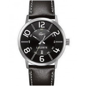 Bracelet de montre Lacoste 2010499 / LC-44-1-14-2213 Cuir Noir 24mm