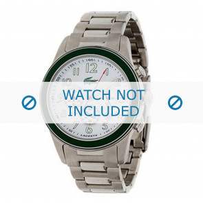 Lacoste bracelet de montre LC-11-1-14-0030 / 2010329 Métal Argent