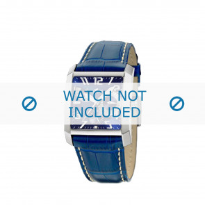Bracelet de montre Lotus 15411-3 Cuir Bleu 28mm