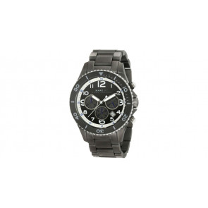 Bracelet de montre Marc by Marc Jacobs MBM5025 Acier inoxydable Gris anthracite 22mm