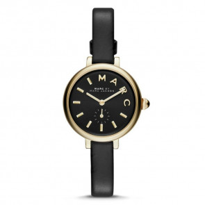 Bracelet de montre Marc by Marc Jacobs MJ1423 Cuir Noir 8mm