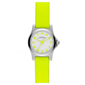 Bracelet de montre Marc by Marc Jacobs MBM1235 Cuir Jaune 10mm