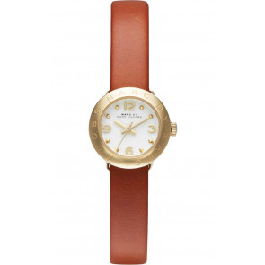 Bracelet de montre Marc by Marc Jacobs MBM1285 Cuir Brun 10mm