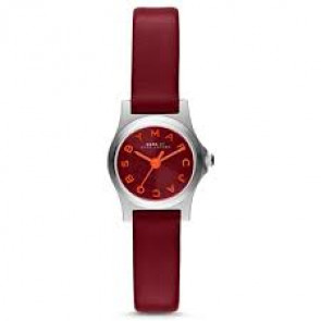 Bracelet de montre Marc by Marc Jacobs MBM1325 Cuir Rouge 10mm