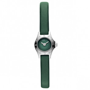 Bracelet de montre Marc by Marc Jacobs MBM1341 Cuir Vert 7mm