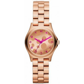 Bracelet de montre Marc by Marc Jacobs MBM3271 Acier inoxydable Rosé 16mm