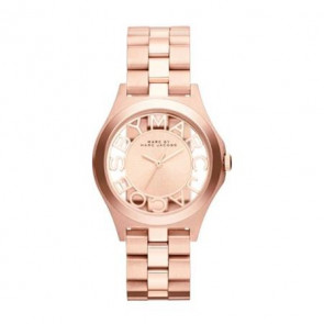 Bracelet de montre Marc by Marc Jacobs MBM3293 Acier inoxydable Rosé 16mm