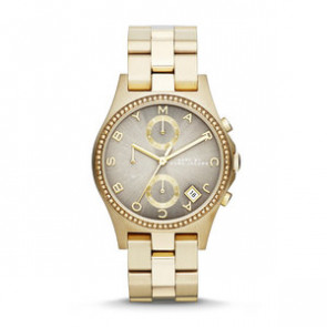 Bracelet de montre Marc by Marc Jacobs MBM3298 Acier inoxydable Plaqué or 22mm