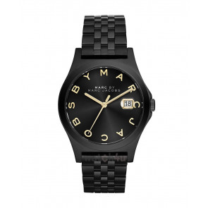Bracelet de montre Marc by Marc Jacobs MBM3354 Acier Noir 18mm