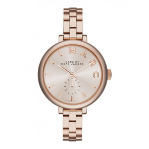 Bracelet de montre Marc by Marc Jacobs MBM3364 Acier inoxydable Rosé 10mm