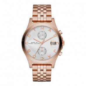 Bracelet de montre Marc by Marc Jacobs MBM3380 Acier inoxydable Rosé 18mm