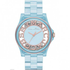 Bracelet de montre Marc by Marc Jacobs MBM4570 Plastique Bleu 20mm