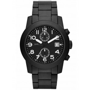 Bracelet de montre Marc by Marc Jacobs MBM5052 Acier inoxydable Noir 24mm