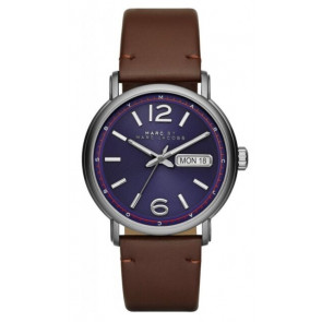 Bracelet de montre Marc by Marc Jacobs MBM5078 Cuir Brun 22mm