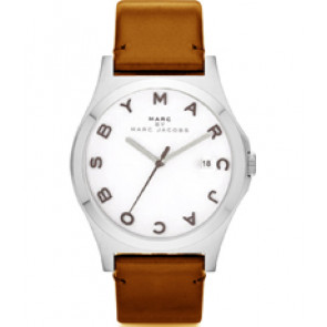 Bracelet de montre Marc by Marc Jacobs MBM8513 Cuir Brun 20mm