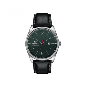 Bracelet de montre Lacoste 2010694 / LC-68-1-14-2412 Cuir Noir 24mm