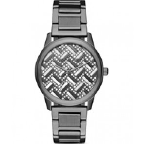 Bracelet de montre Michael Kors MK3593 Acier Gris anthracite 20mm