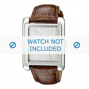 Bracelet de montre Michael Kors MK2244 Cuir Brun 24mm