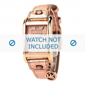 Bracelet de montre Michael Kors MK2248 Cuir Rosé 18mm
