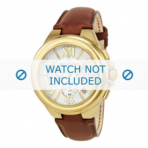 Bracelet de montre Michael Kors MK2266 Cuir Brun 11mm