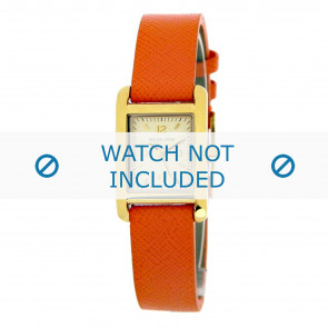Bracelet de montre Michael Kors MK2270 Cuir Orange 14mm