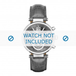 Bracelet de montre Michael Kors MK2432 Cuir Gris 12mm