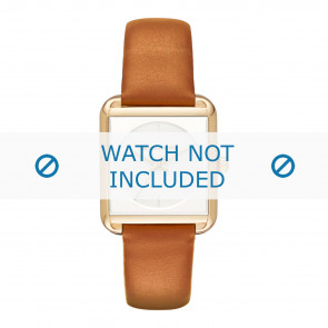 Bracelet de montre Michael Kors MK2584 Cuir Cognac 20mm