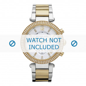 Bracelet de montre Michael Kors MK5626 Acier Bicolore 12mm