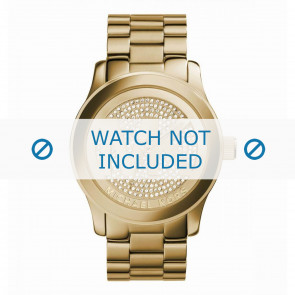 Michael Kors bracelet de montre MK5706 / 251501 Métal Or 24mm