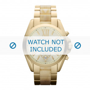 Bracelet de montre Michael Kors MK5722 Acier Plaqué or 22mm