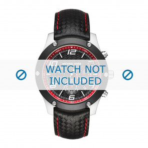 Bracelet de montre Michael Kors MK8475 Carbone Noir 22mm