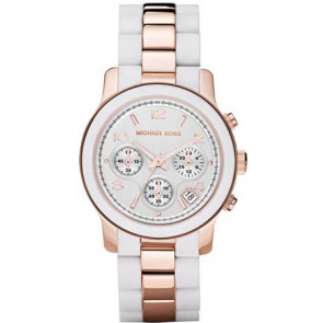 Bracelet de montre Michael Kors MK5464 Acier/Silicone Rosé