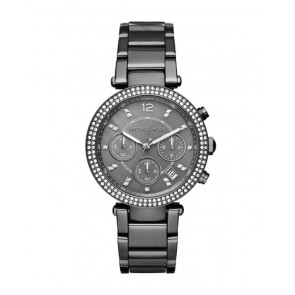Bracelet de montre Michael Kors MK6265 Acier Noir