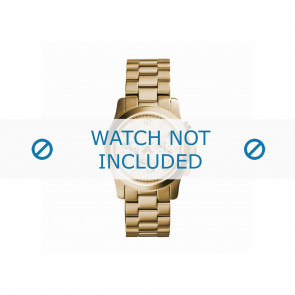 Bracelet de montre Michael Kors MK5055 Acier Plaqué or 20mm