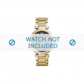 Michael Kors bracelet de montre MK5989 Métal Plaqué or