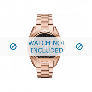 Bracelet de montre Michael Kors MKT5004 Acier Rosé 22mm