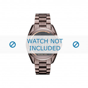 Michael Kors bracelet de montre MKT5007 Métal Bordeaux 22mm