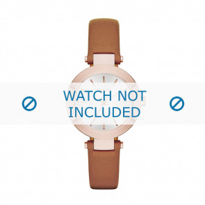 Bracelet de montre DKNY NY2415 Cuir Brun 12mm