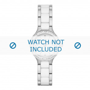 DKNY bracelet de montre NY2494 Céramique Blanc 8mm