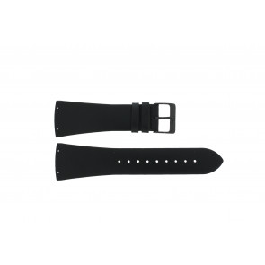 Police bracelet de montre 10849MSB-61A Cuir Noir 28mm