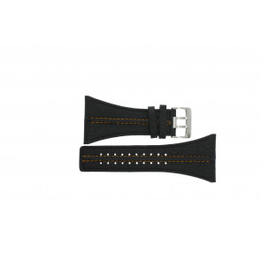 Bracelet de montre Police PL.13497JS/02 Cuir Noir 44mm