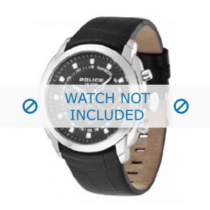 Bracelet de montre Police 12677J Cuir Noir