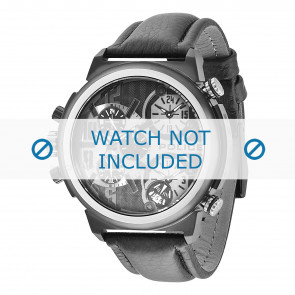 Bracelet de montre Police 13595J / 13595JSB-13 Cuir Noir 26mm