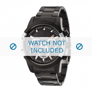 Bracelet de montre Police 14377JSB/02A / 14377J Acier Noir 26mm
