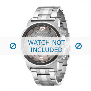 Police bracelet de montre 14377JSTU-61M Métal Argent