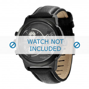 Bracelet de montre Police 12739-JS-B02 Cuir Noir 26mm