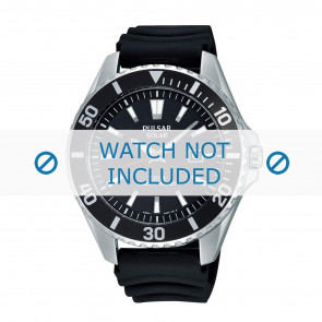 Pulsar bracelet de montre AS32-X003 Plastique Noir