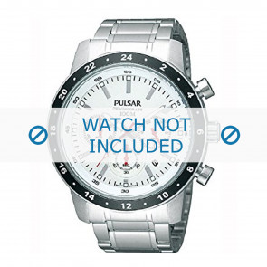 Bracelet de montre Pulsar VD53-X055 / PT3159X1 / PT3161X1 / PQ338X Acier inoxydable Acier 22mm