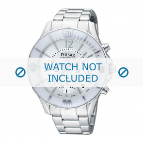 Bracelet de montre Pulsar PT3173X1 / VD53-X057 / PR882X Acier 18mm
